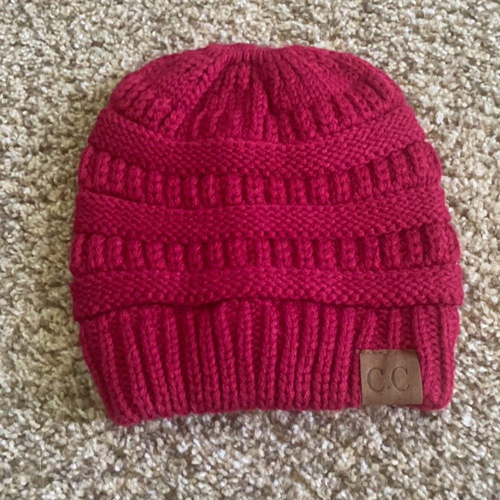 C.C Ponytail Beanie